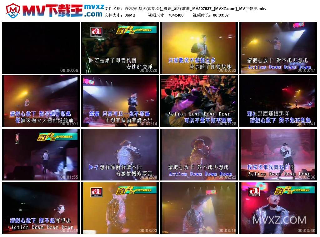 许志安-烈火(演唱会)_粤语_流行歌曲_MA507937